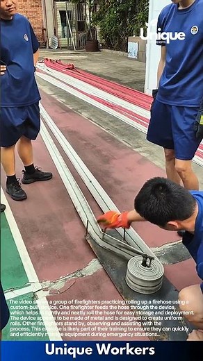 Firefighter Training: Perfecting the Firehose Roll