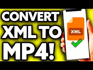 How To Convert XML to MP4 [Quick and Easy!]