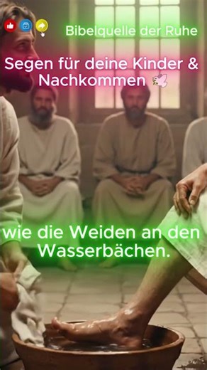 Segen für deine Kinder & Nachkommen 🕊️ #glaube #liebe #christusenergie #bibelquellederruhe #sprüche