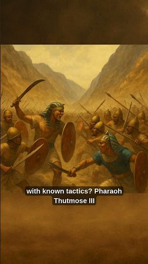 First ever recorded battle. The battle of Megiddo