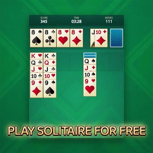 Classic Solitaire: Free Offline Card Game Fun