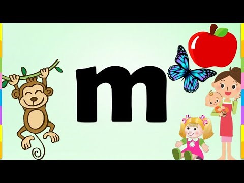 La letra M | Aprende a leer y escribir