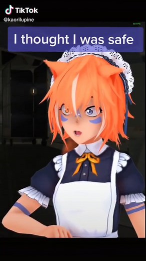 Kaori Lupine's Face Reveal Reaction in Alien Isolation Game