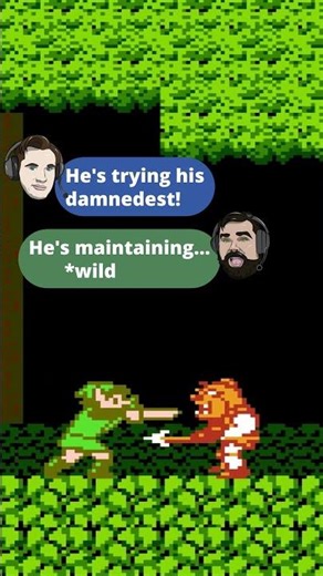 This Is An EPIC Struggle - Zelda II: The Adventure of Link #videogames #zelda #retrogaming