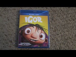 Igor Blu Ray Unboxing