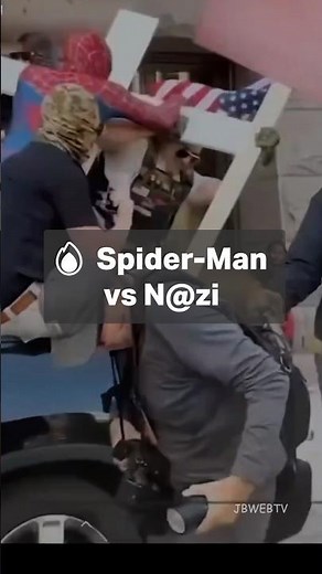 🔥 Spider-Man Shows Up at a Chaotic Minneapolis Protest... And Nobody Expected This
