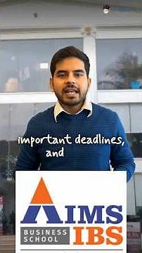 🔥AIMS IBS Bangalore Admission Process 2026 | AIMS IBS Business School #shorts #aimsibs #collegedunia
