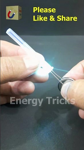 DIY Glowing Light from Syringe | Amazing Mini LED Light Project