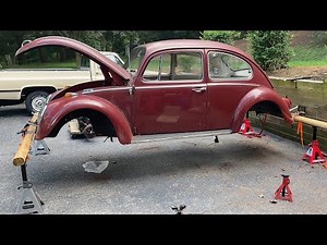VW Bug Pan removal and adding new pan