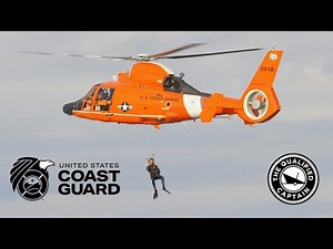 Getting Rescued By a U.S. Coast Guard Helicopter Rescue Swimmer