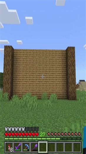 Minecraft Oak Wood And Stone Brick Food Shop Update 2 #mc #minecraft #realms #multplayer #shorts