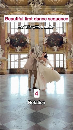 Beautiful sequence for your first dance | Die with a smile 💕