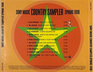 Various - Sony Music Country Sampler - Spring 1998