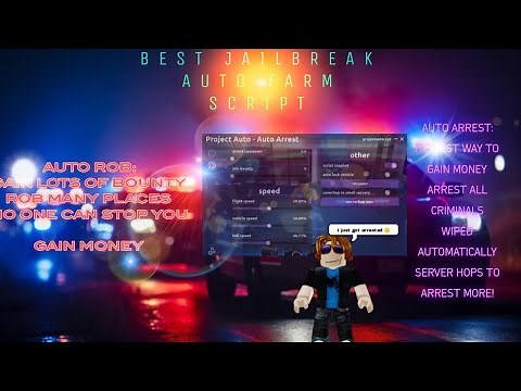 BEST JAILBREAK AUTO FARMING SCRIPT|| PROJECT AUTO🔥|| NO KEY PASTEBIN✅||