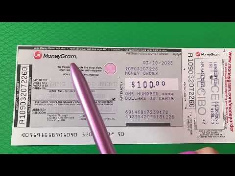 HOW TO FILL OUT a MONEYGRAM ORDER from WALMART // MONEY ORDER