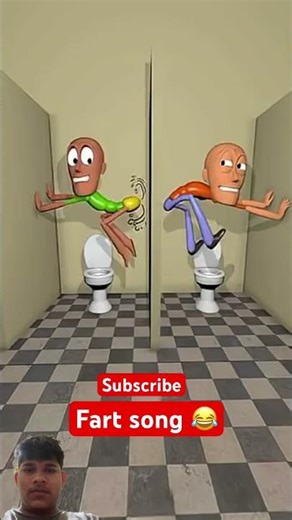 Fart song 🤣 #animation #funny #cartoon