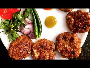 MUTTON KEEMA TIKKI | How to make KEEMA TIKKI at home | SAM KI TIKKI RECIPE IN HINDI