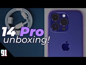 iPhone 14 Pro Unboxing & Impressions! - 91Tech