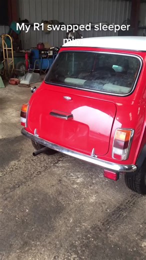 R1 Swapped Sleeper Mini Cooper Engine Swap