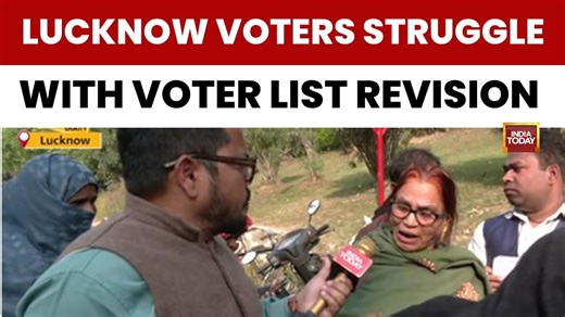 Lucknow: Displaced Akbar Nagar residents struggle with voter list revision
