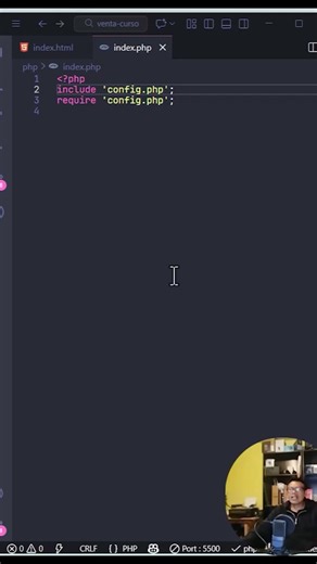 Este error con include y require te rompe la app 😱 #desarrolloweb #neocoders #php