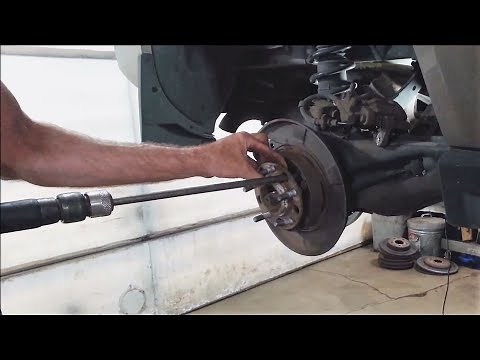 2007-2016 Jeep Compass rear wheel bearing replacement
