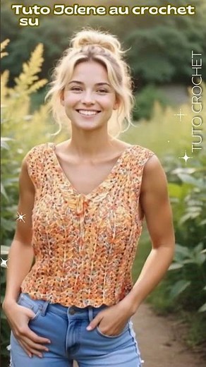 💖 JOLENE CROCHET TOP!!! LIGHT, BRIGHT, & ADAPTABLE IN ALL SIZES 💖 @MamieCrochet