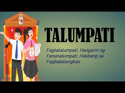 ANO ANG TALUMPATI? #MatutoKayGuro