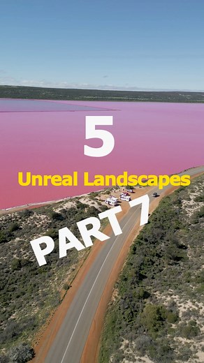 🌍 5 Unreal Landscapes That Look Out of This World! 🌍 1. Lake Hillier, Australia 💖 A bright pink lake surrounded by a green forest. Nature’s own surreal masterpiece. 🌸 2. White Desert, Egypt 🏜️ A sea of white salt that stretches for miles – it’s like stepping into another planet! 🌕 3. Dallol, Ethiopia 🔥 The hottest inhabited place on Earth, with bubbling acid lakes and bright yellow mineral deposits. 😲 4. Eye of the Sahara, Mauritania 👁️ A giant circular formation that looks like the Ear