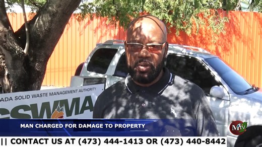 12K views · 76 reactions | A St. George’s man has been arrested and charged in connection with the deliberate damage and removal of property belonging to the Grenada Solid Waste Management Authority, following two attempted destructions of a public notice in Morne Rouge in December. | MTV News GD | Facebook