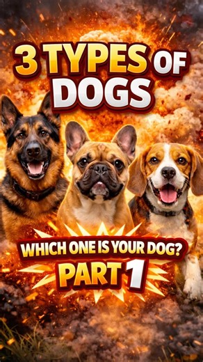 3 Types of Dogs 🐶🔥 Which One Is You? (PART 1) #shorts #dog #viral