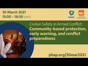 Community-based protection, early warning, and conflict preparedness