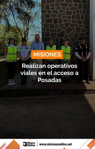 Misiones OnLine on Instagram: "El operativo se desarrolla en el Arco de ingreso a Misiones con participación de fuerzas provinciales y nacionales. Incluye verificación de documentación y test de alcohol a conductores. La Policía de Misiones, en conjunto con la Agencia Nacional de Seguridad Vial, lleva adelante controles vehiculares y de alcoholemia en el Arco de acceso a la ciudad de Posadas, principal punto de ingreso a la provincia. El procedimiento se realiza de manera preventiva tanto para q