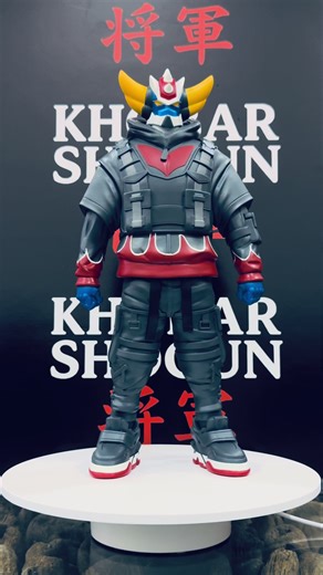 Modern Grendizer Figure by Comicave: Techwear Style