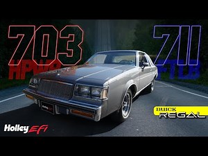 Holley Sniper Dyno Tuning \\\\ Turbo SBC Buick \\\\ 700hp