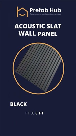 Stylish Walls That Absorb Sound | Acoustic Slat Panels In Stock | PrefabHub