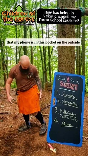 1.4K views · 30 reactions | Wearing a kilt for Forest School has...
