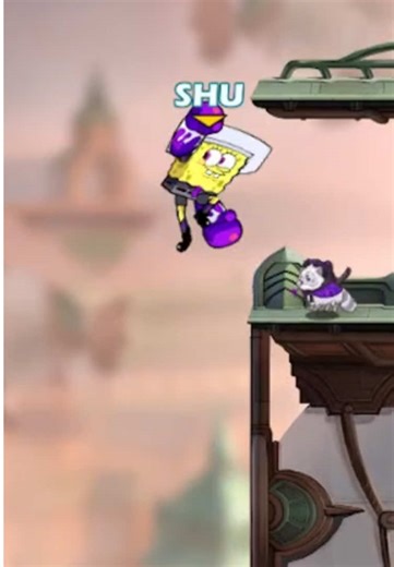 Não sobrou absolutamente nada pro beta. Bob esponja distribuindo murr0 na b0c4 👄 #brawlhalla #spongebobsquarepants #bobesponja #fyp