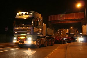 Abnormal loads making their way across South Yorkshire over the next few nights