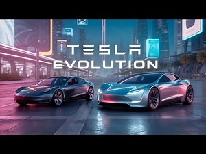The Incredible Evolution of Tesla Cars (2008–2050)