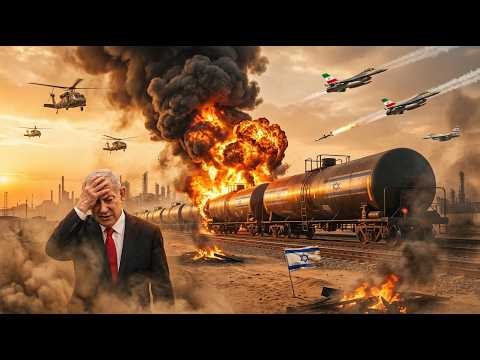 Iranian Airstrike Destroys Israeli Oil Convoy | GTA V War Cinematic