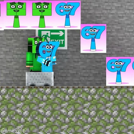 The continuous singing challenge with Sprunki Six Seven and Sprunki Four!