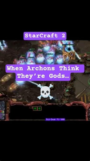 When Archons Think They’re Gods… And They’re Right. ☠️ #starcraft2 #zerg #protoss