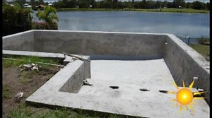 Pool builder goes into administration half-way through job