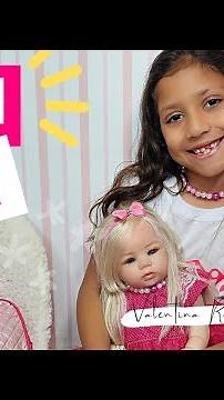 Boneca Realista Bebê Reborn Barbie by Valentina Reborn