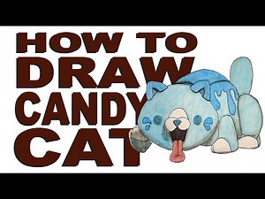 How to draw Candy Cat (Poppy Playtime)