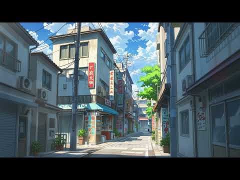 Tokyo Chill Sidewalk LoFi – Peaceful Tokyo Ambience ( 1 Hour )