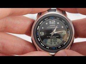 Casio Fishing Gear AW-82D-1A [AW-82D-1AVEF] - Setup Instructions