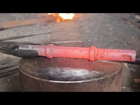 Forging Chisel from Bicycle Pedal Axle