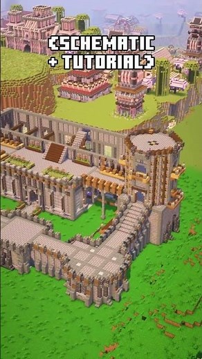 Medieval Castle in Minecraft | This Medieval Castle Took Me HOURS to Build